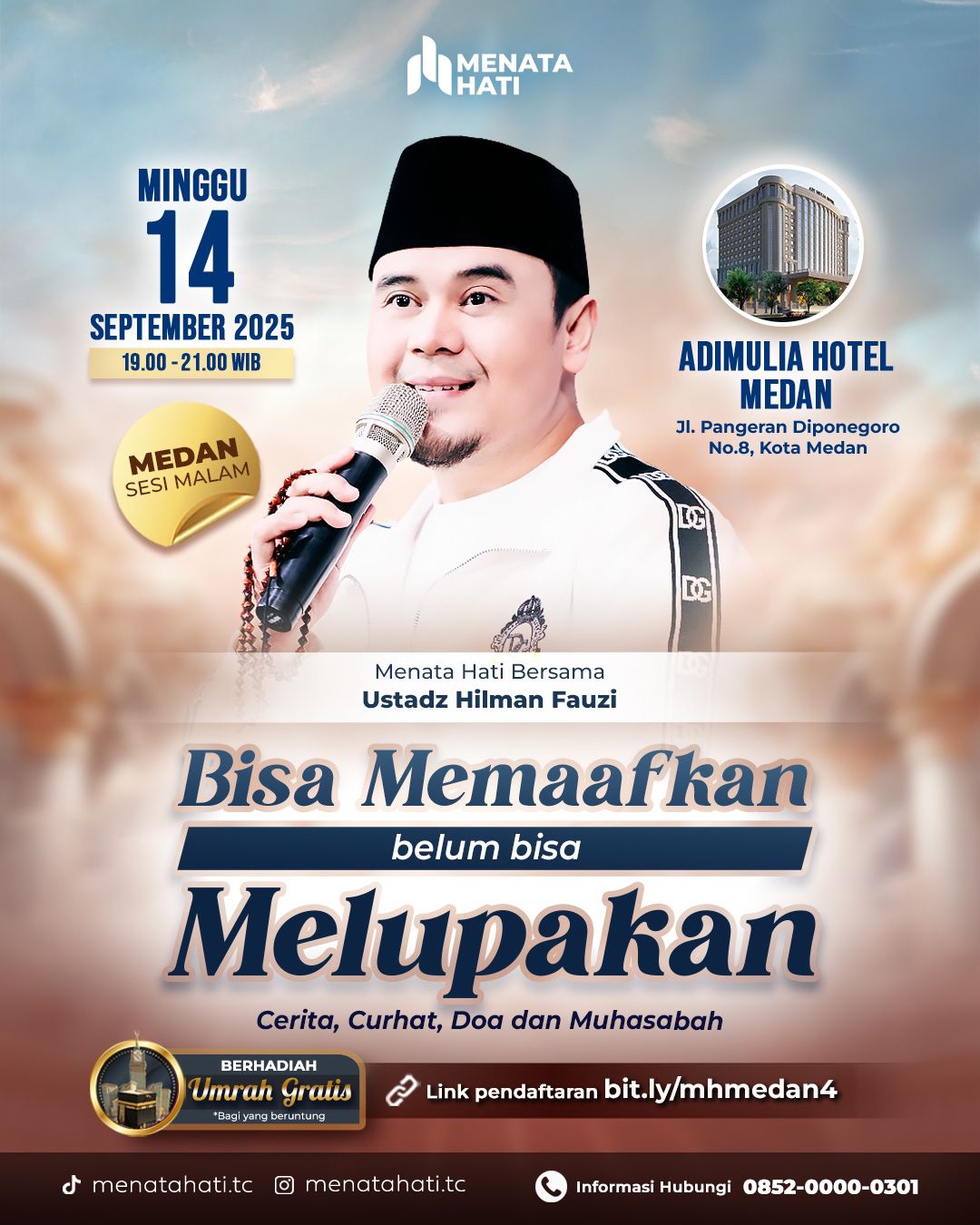 MH Medan Sesi Jam 19 | Bisa Memafkan Belum Bisa Melupakan